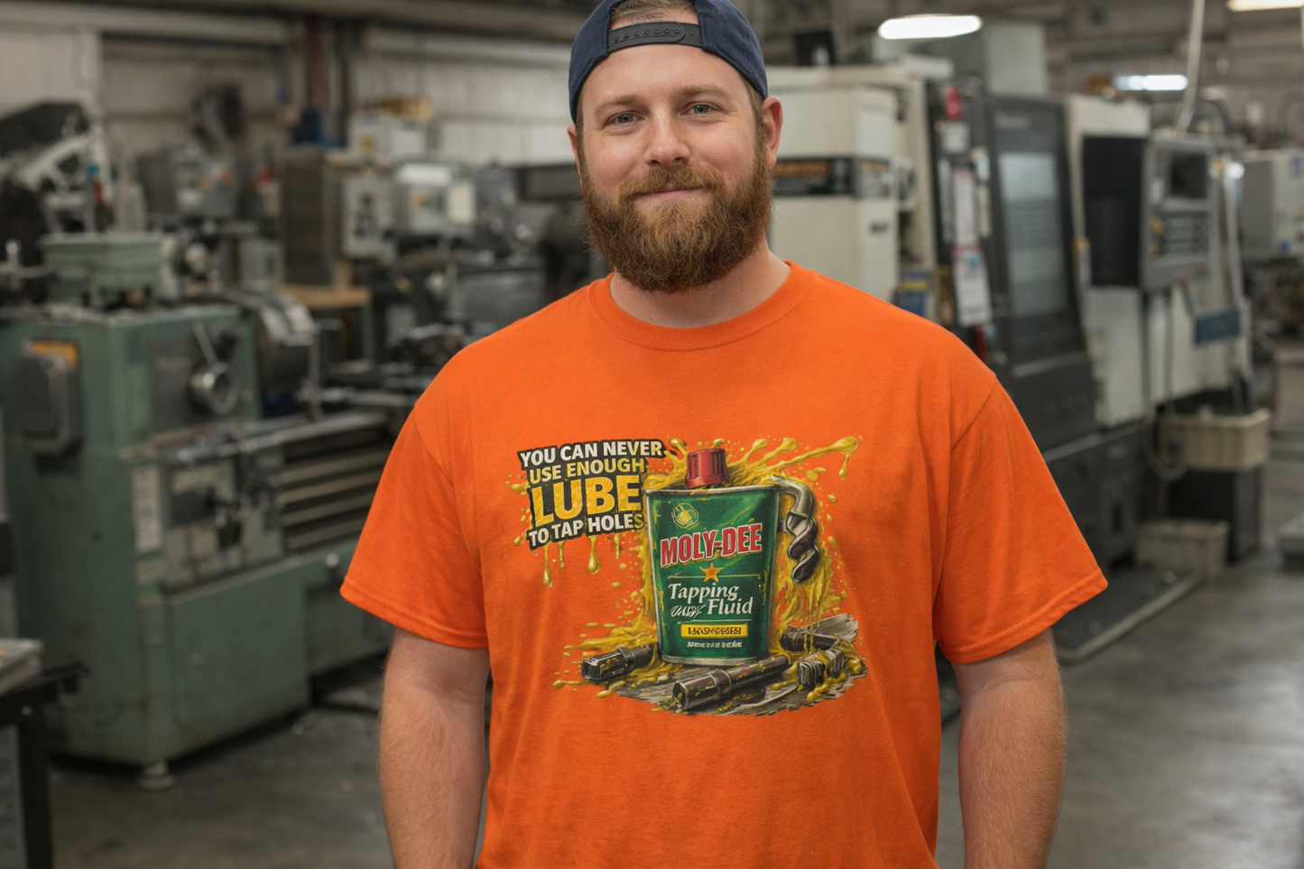 NEVER ENOUGH LUBE T-SHIRTS