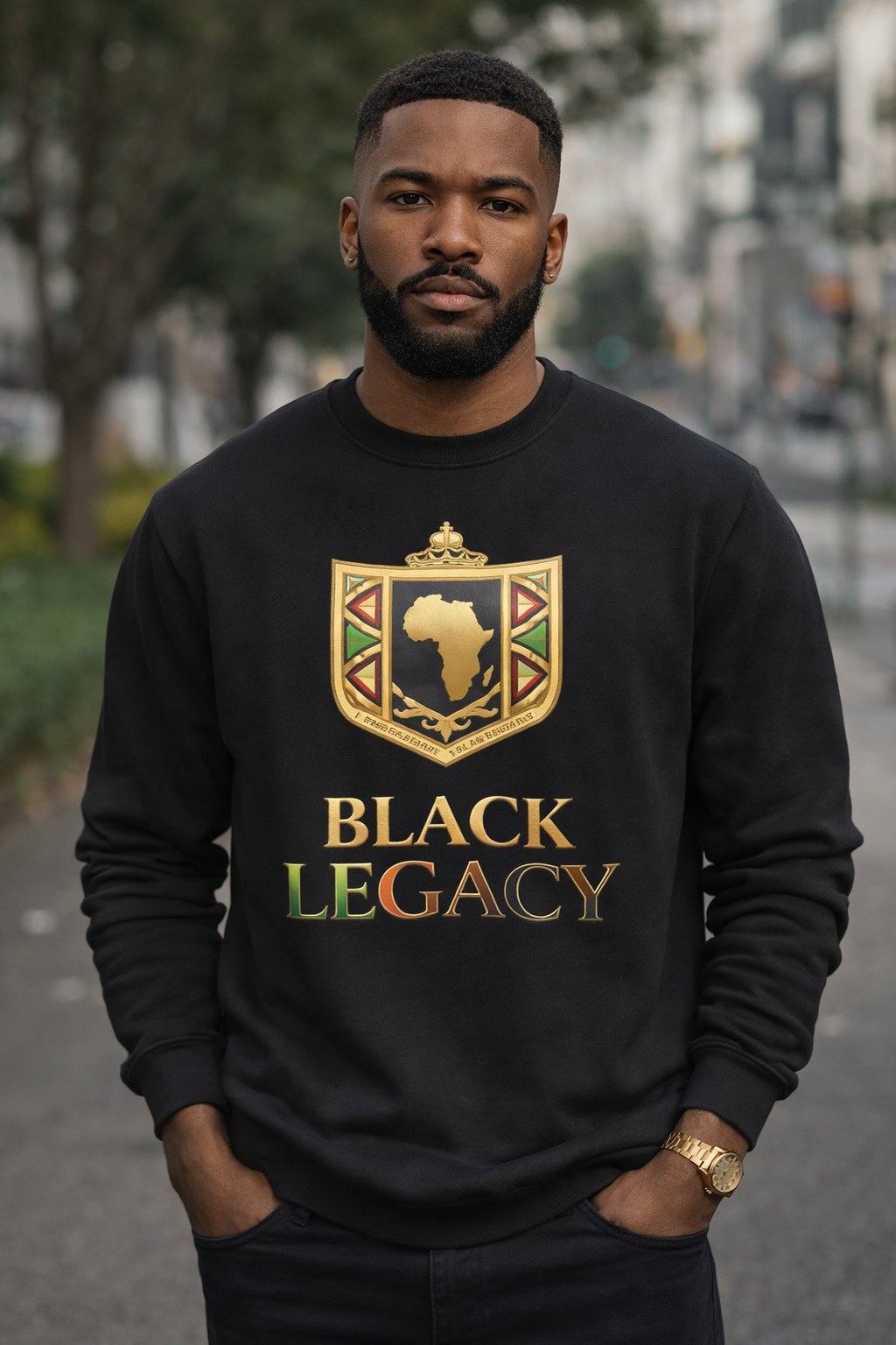 Black Legacy™ Heritage Crest Sweatshirt