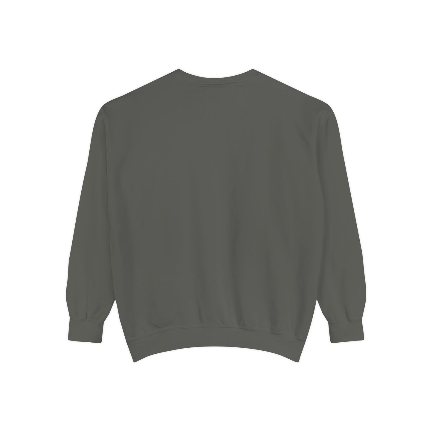 Horror Sweatshirt with 'WE READY!' Design, Cozy Garment-Dyed Pullover for Fans, Great for Halloween, Movie Nights, Holiday Gifting
