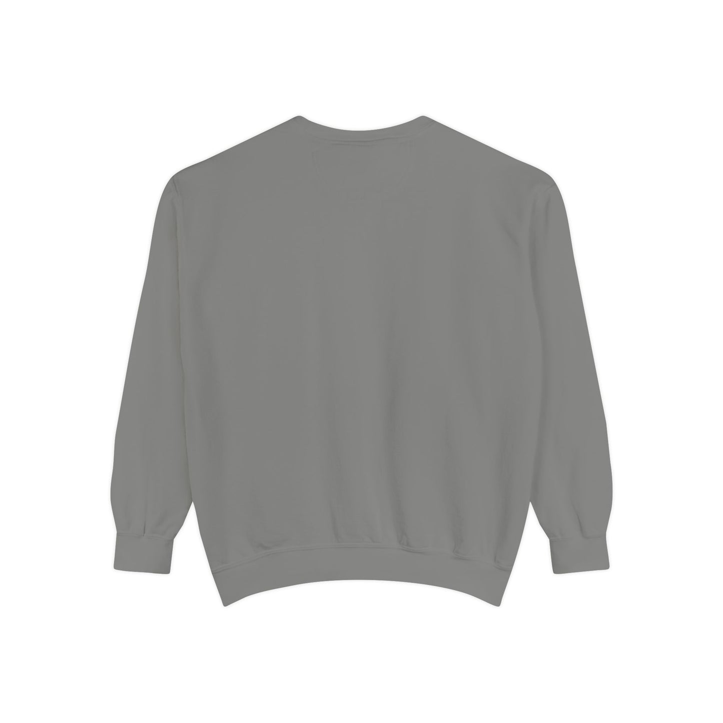Horror Sweatshirt with 'WE READY!' Design, Cozy Garment-Dyed Pullover for Fans, Great for Halloween, Movie Nights, Holiday Gifting
